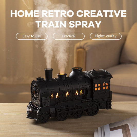 Household Retro Creative Train Humidifier