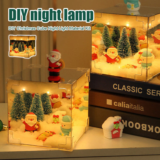 DIY Christmas Cube Night Light Material Kit